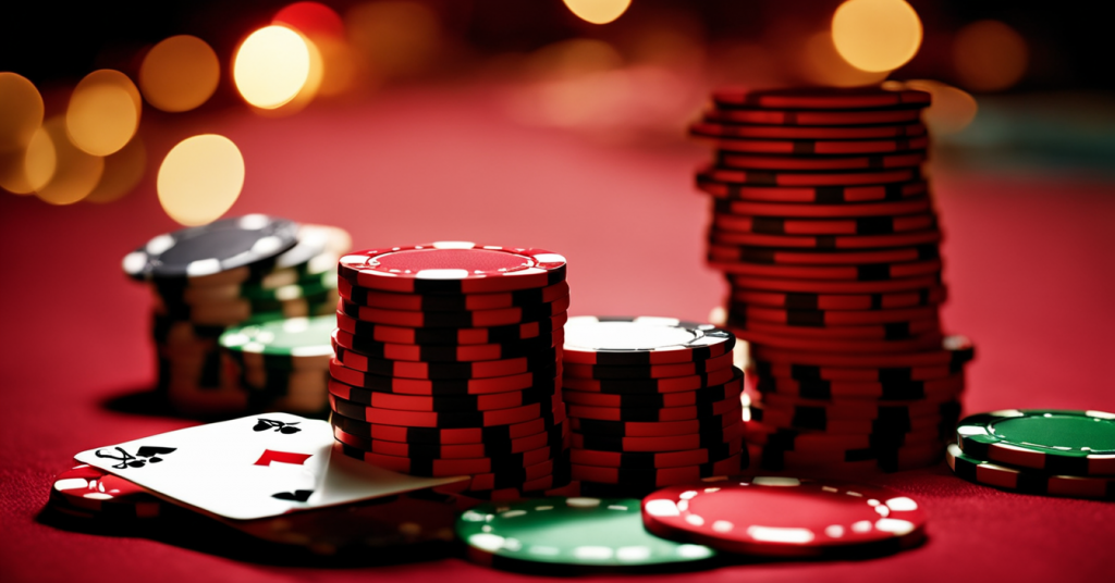 Poker Table and Chips